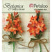 Petaloo - Botanica Vintage Velvet Lilac Picks 2"X4" 2/Pkg - Apricot