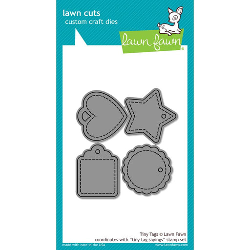 Lawn Fawn - Custom Craft Die - Tiny Tags