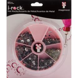 Imaginisce - I-Rock - Hot Rocks Compact - Self Adhesive Gems - Crystal Assortment