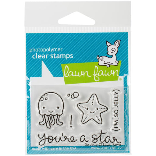 Lawn Fawn - Clear Stamps 3"x2" - So Jelly