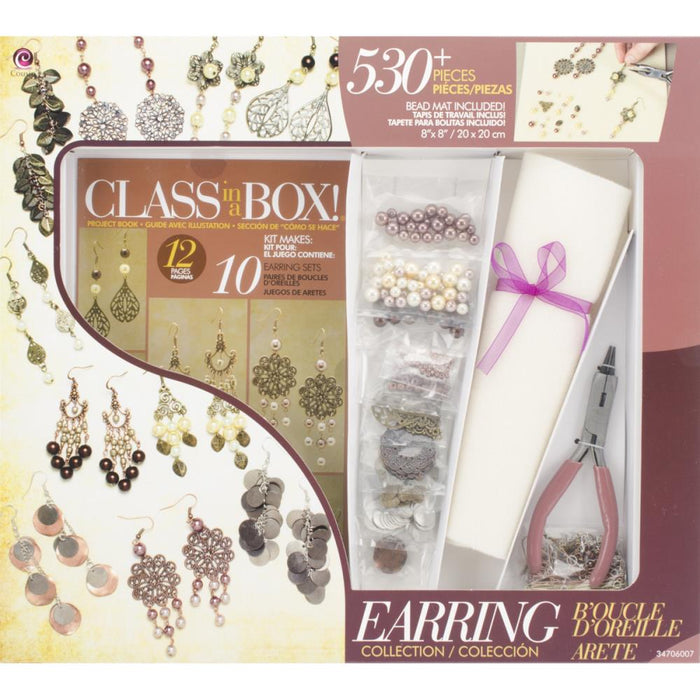 Cousin - Jewelry Basics Class In A Box Kit - Gold & Copper Earrings