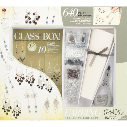 Cousin - Jewelry Basics Class In A Box Kit - Silver Tone Earrings