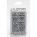 Tim Holtz - Cling Stamps 2.5"x3.5" - Ticket