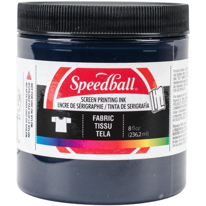 Speedball Art Products - Fabric Screen Printing Ink 236ml - Blue Denim