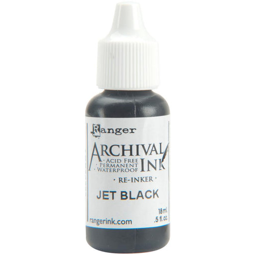 Ranger - Archival Pad - Reinker - Jet Black 5oz