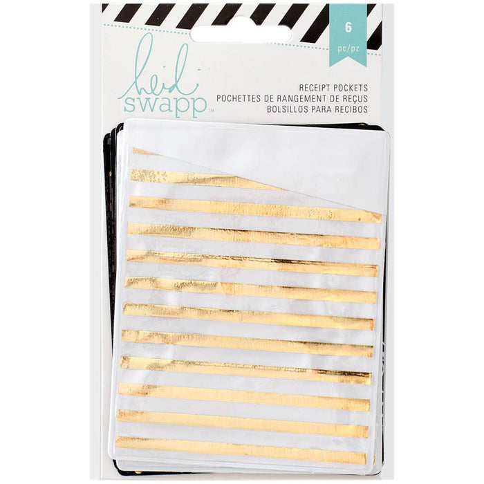 Heidi Swapp - Memory Planner - Receipt Pockets 6/Pkg