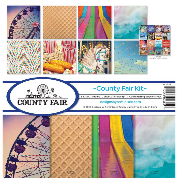 Reminisce - 12" x 12" Collection Kit - County Fair