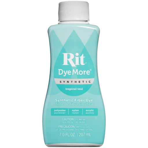 Rit Dye - More Synthetic - 7Oz (For Polyester) - Tropical Teal (207ml)