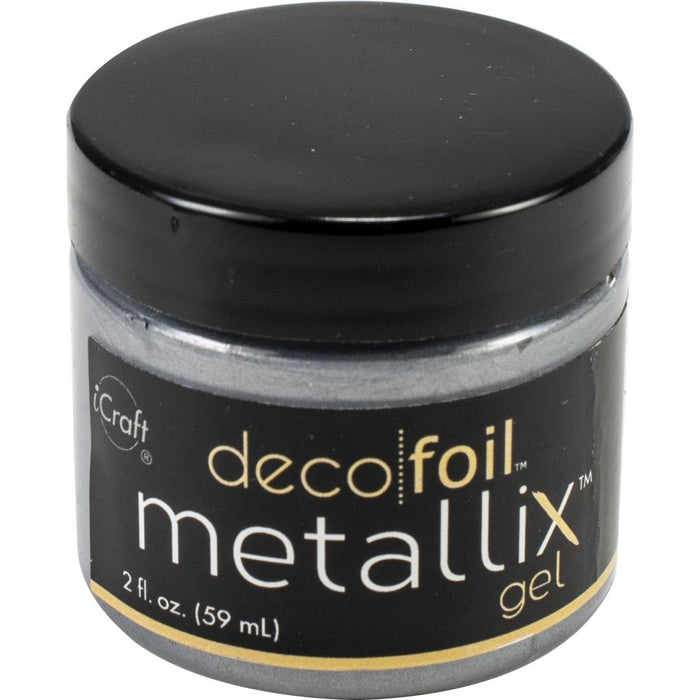 Thermoweb - iCraft - Deco Foil Metallix Gel - Glazed Pewter - 59ml