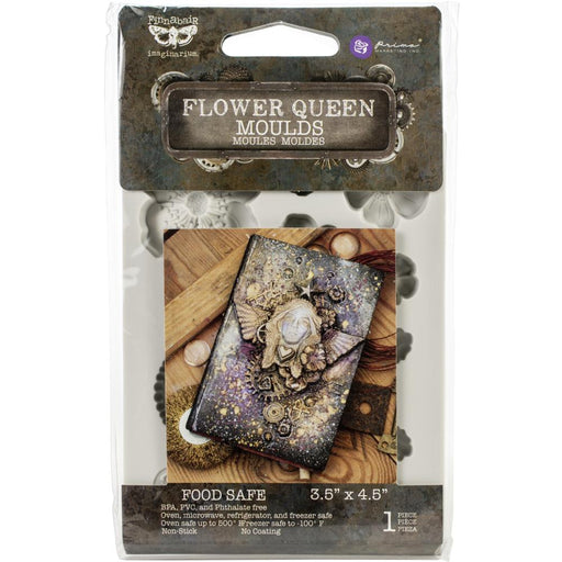 Prima Marketing - Finnabair Decor Moulds 3.5"x4.5" - Flower Queen