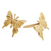 Creative Impressions - Metal Paper Fasteners 25/Pkg - Gold Butterfly