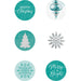 Kaisercraft - Adhesive Curios 6/Pkg - Let it Snow