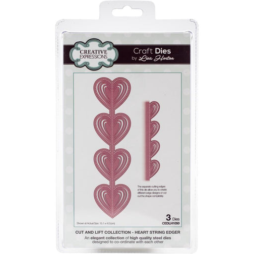 Creative Expressions - Cut & Lift Die - Heart String Edger