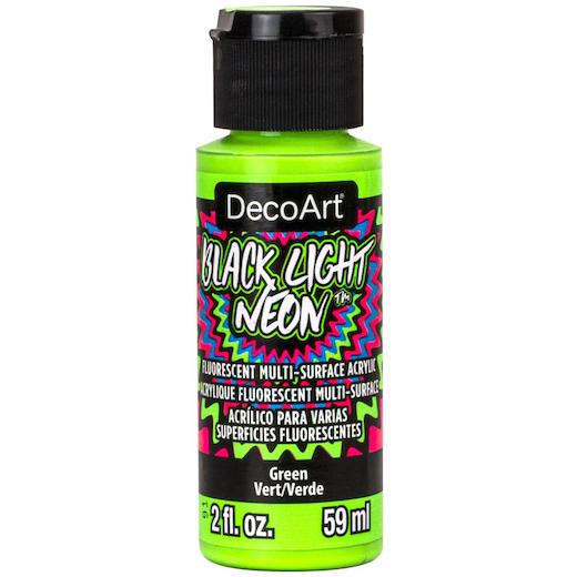 DecoArt - Black Light Neon - Acrylic Paint - Green