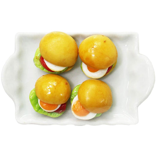 Dress My Crafts - Miniatures - Bread Egg Burger