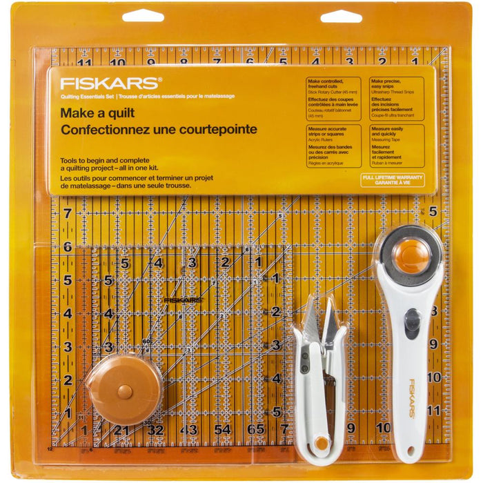 Fiskars - Quilting Essential Set 5pcs