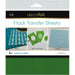 Deco Foil - Flock Transfer Sheets - Emerald Green