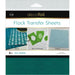 Deco Foil - Flock Transfer Sheets - Teal Waters