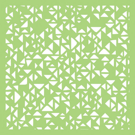 Kaisercraft - Designer Template 6"x6" - Tiny Triangles