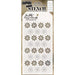 Tim Holtz - Layered Stencil 4.125"x8.5" - Shifter Peppermint