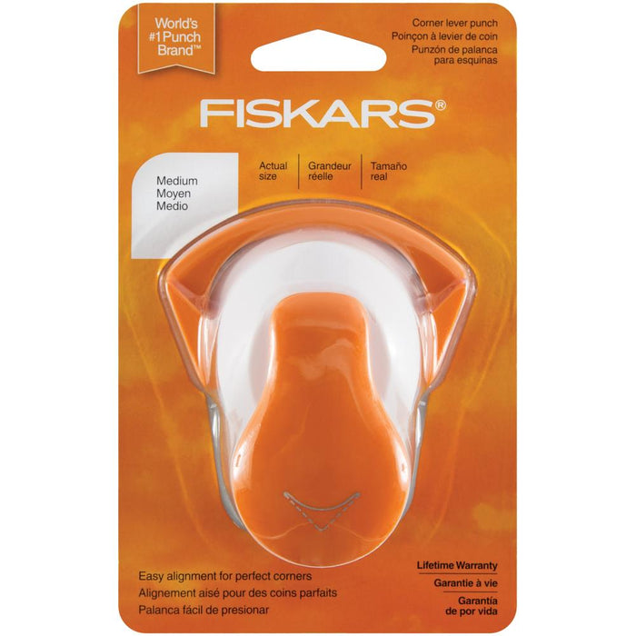 Fiskars - Corner Lever Punch - Medium Round