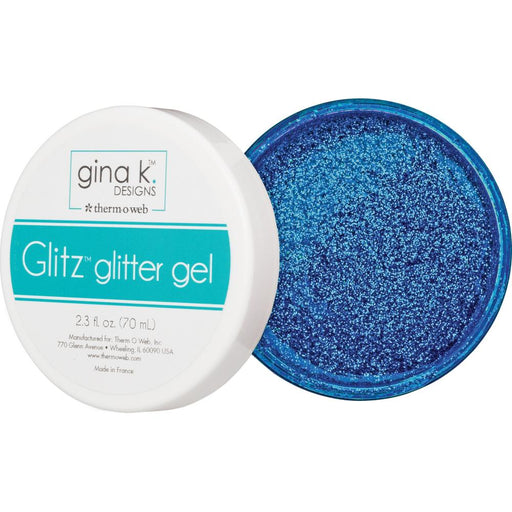 Gina K Designs - Glitz Glitter Gel - 70ml - Blue