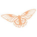 Couture Creations - My Secret Love Mini Stamp - Open Butterfly