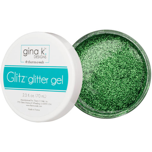 Gina K Designs - Glitz Glitter Gel - 70ml - Grass Green