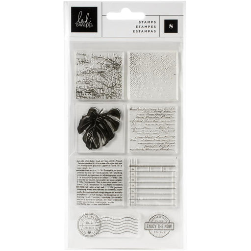 Heidi Swapp - Clear Acrylic Stamps 8/Pkg - Art Walk