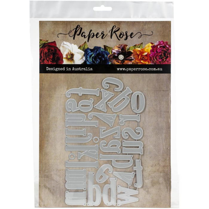 Paper Rose Dies - Jumbo Alphabet Lowercase