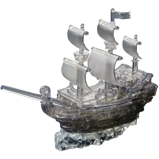 University Games - 3-D Licensed Crystal Puzzle - Black Pirate Ship - Level 3