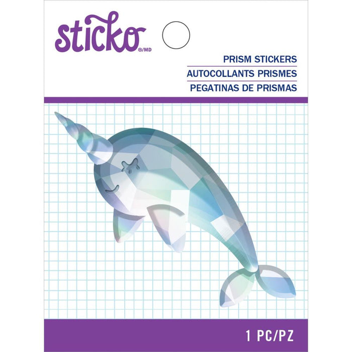 Sticko - Acrylic Sticker - Narwhal