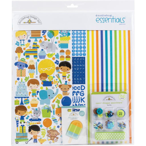 Doodlebug - Essentials Page Kit 12"x12" - Party Time