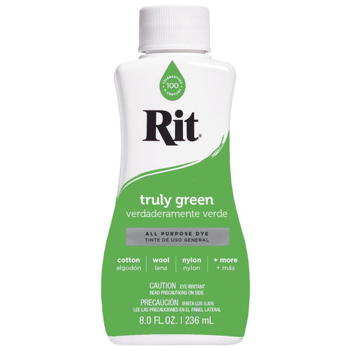 Rit Dye - All Purpose Liquid 8oz - Truly Green