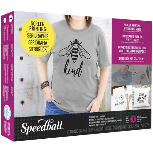 Speedball Art Products - Beginner Screen Printing Craft Vinyl Kit