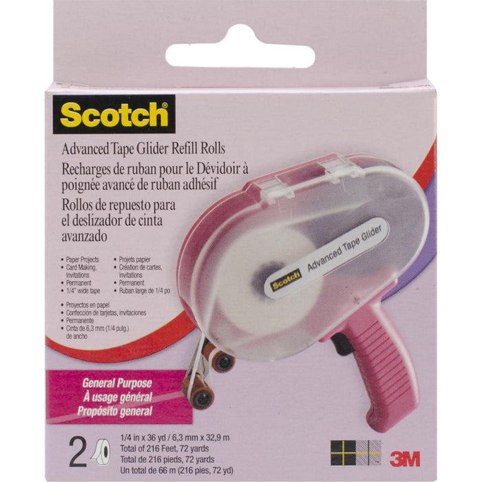 Scotch Advanced Tape Glider General Purpose Refills 2/Pkg