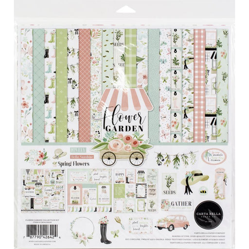 Carta Bella - 12" x 12" Collection Kit - Flower Garden