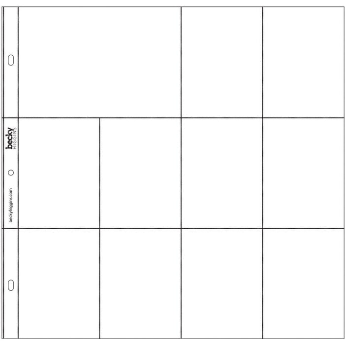 Project Life Photo Pocket Pages 12/Pkg-Design F