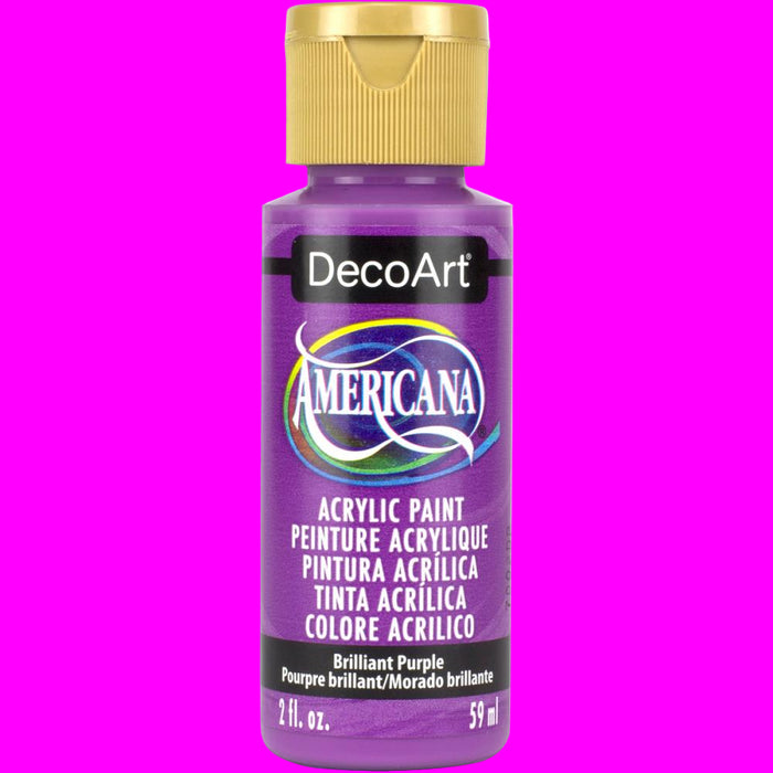 DecoArt - Americana Acrylic Paint 2oz - Brilliant Purple