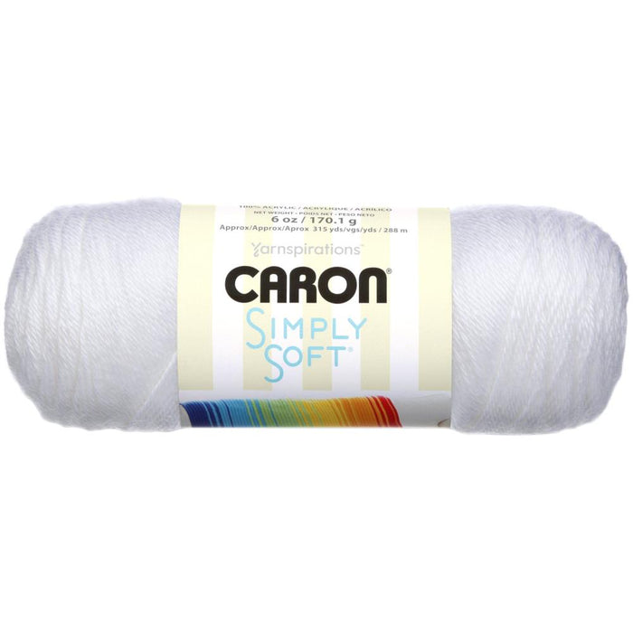 Caron Simply Soft Collection Yarn - White