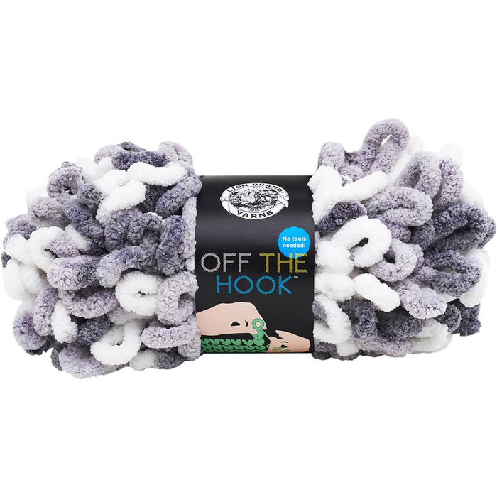 Lion Brand Off The Hook Yarn - Misty Morning