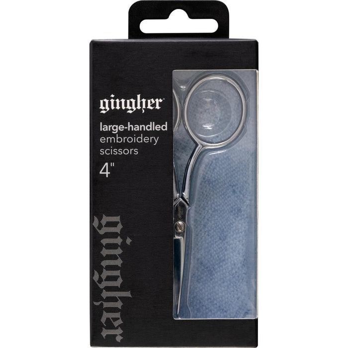 Gingher - Large Handled Embroidery Scissors - 4"