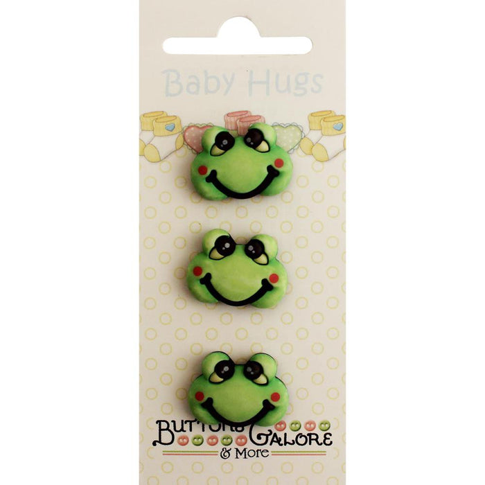 Buttons Galore - Theme Buttons - Froggy