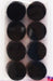 Crazy Crafts - Hook & Loop - Black Dots - 10mm