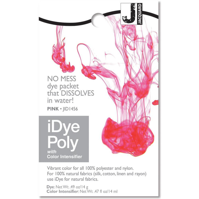 Jacquard iDye Poly Fabric Dye 14g - Pink