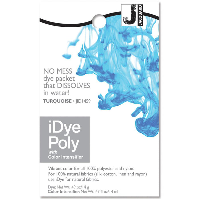 Jacquard iDye Poly Fabric Dye 14g - Turquoise