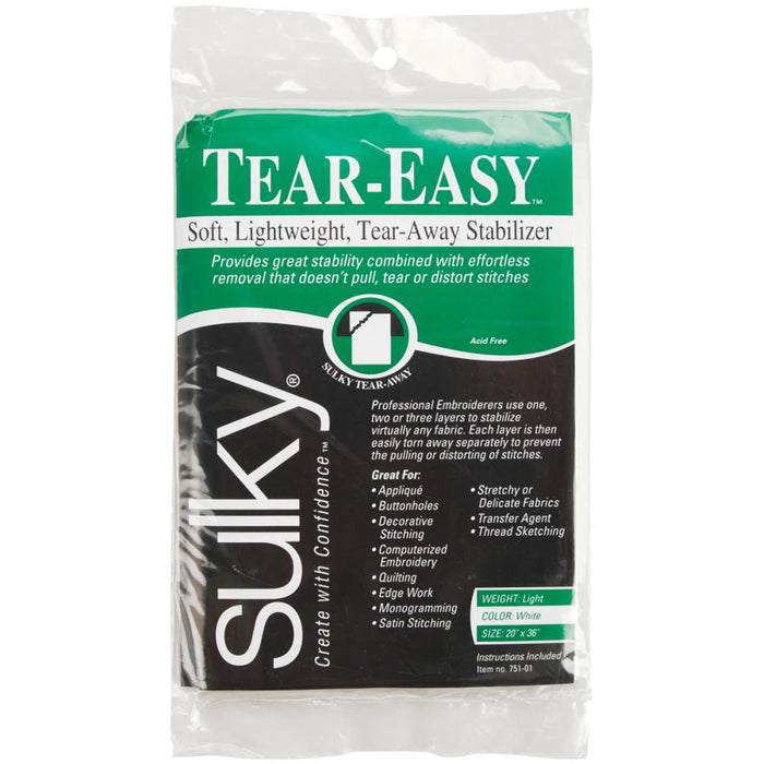 Sulky Tear-Easy Stabilizer-20"X36"