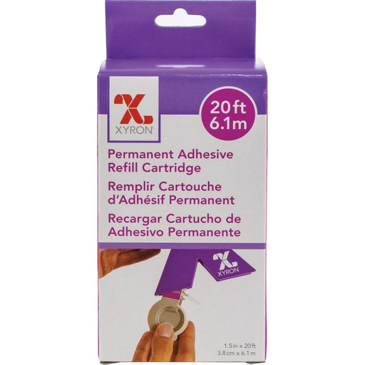 Xyron - Create-A-Sticker - 1.5' x 20' - Permanent Adhesive Refill Cartridge