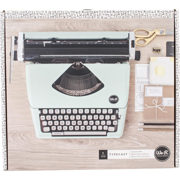 We R Typecast Typewriter - Mint