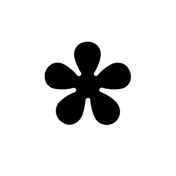 Ek Success - Ek Tools - Medium Punch - Retro Flower - 1"(2.54cm)